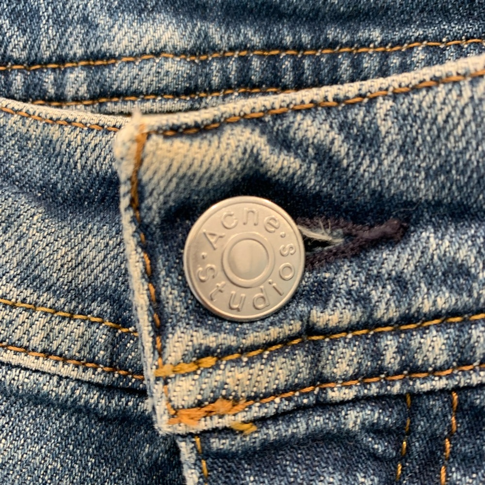 Acne Studios Bla Konst Floragatan 13 jeans. Size 38 (6 U.S.) - Picture 3 of 5